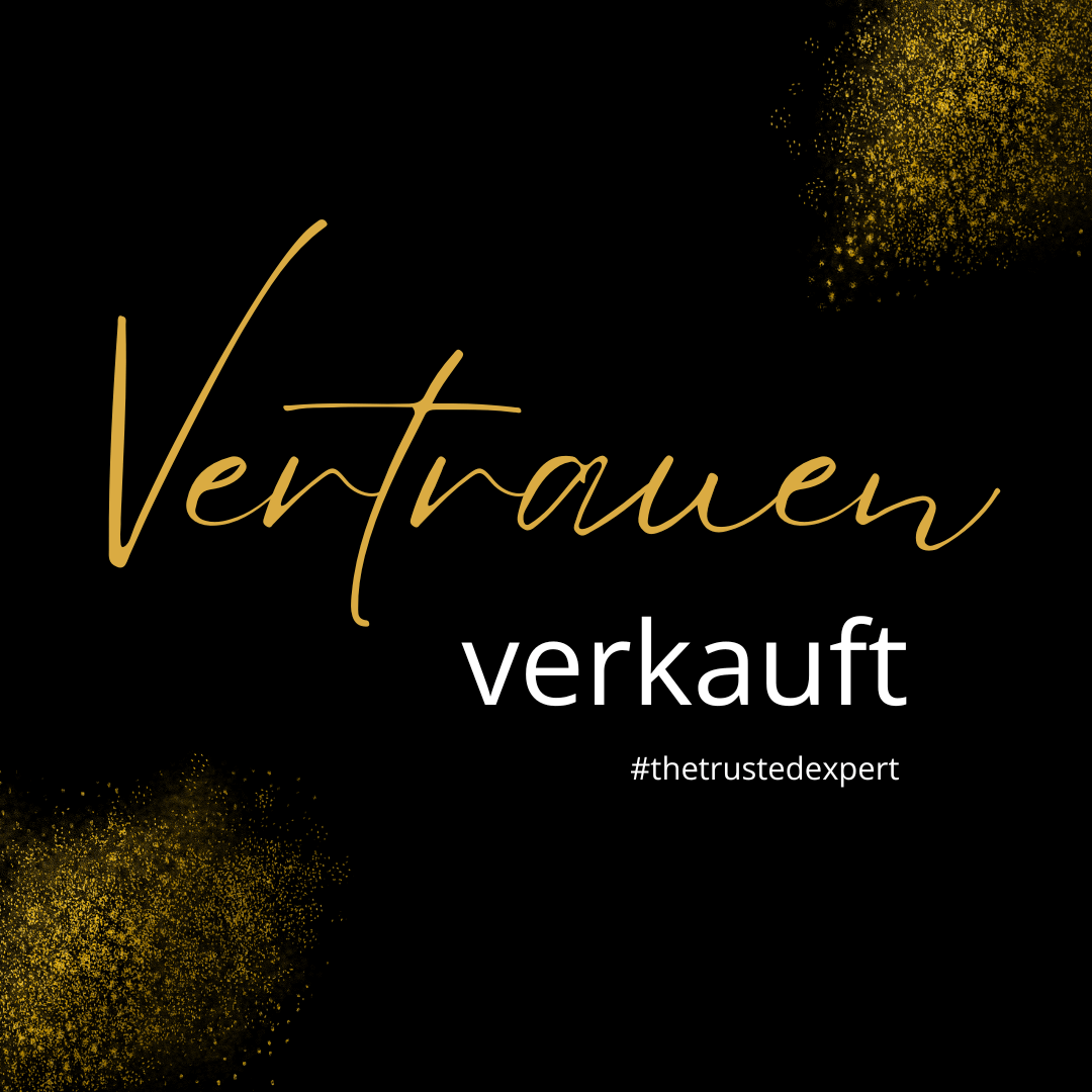 Vertrauen verkauft-the trusted expert-martina fuchs